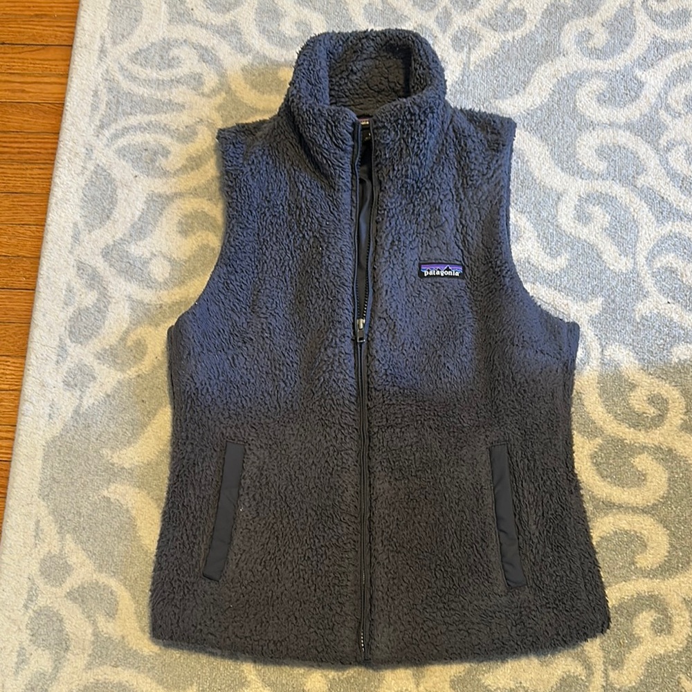 Patagonia Gray Fleece Vest